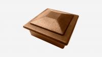 Крышка столба верхняя Groentec 150x150 Дуб