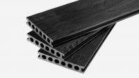 Террасная доска Groentec 6000x145x25 мм усиленная Антрацит