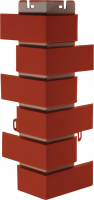 Наружный угол Кирпич Клинкерный, цвет Терракотовый, 450 x 160 x 31 мм