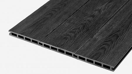 Террасная доска Groentec 3000x140x22 мм Антрацит Альта-Профиль